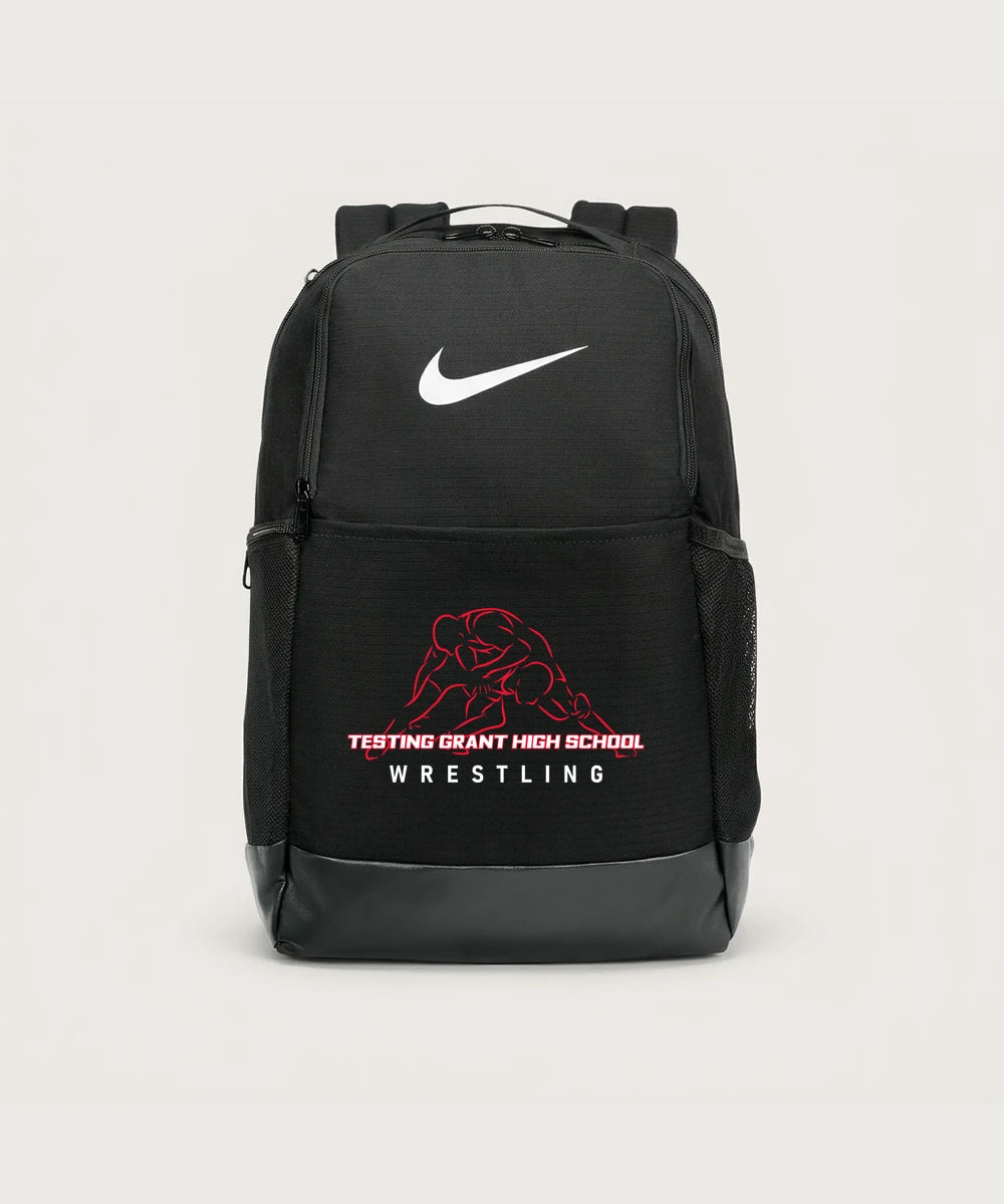 GF E2E Test 01 Wrestling - Black Nike Brasilia Medium Backpack NKDH7709
