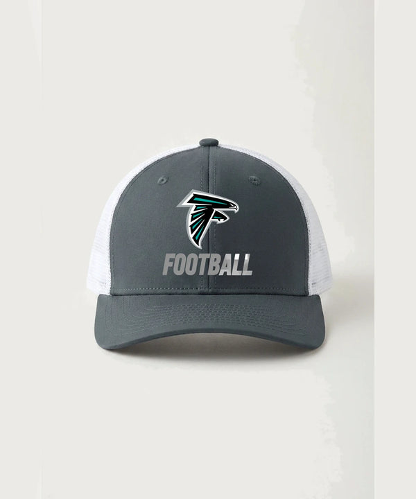 Fillmore Central High School Football (Boys) - Iron Grey/ White Sport-Tek Club Trucker Cap STC46