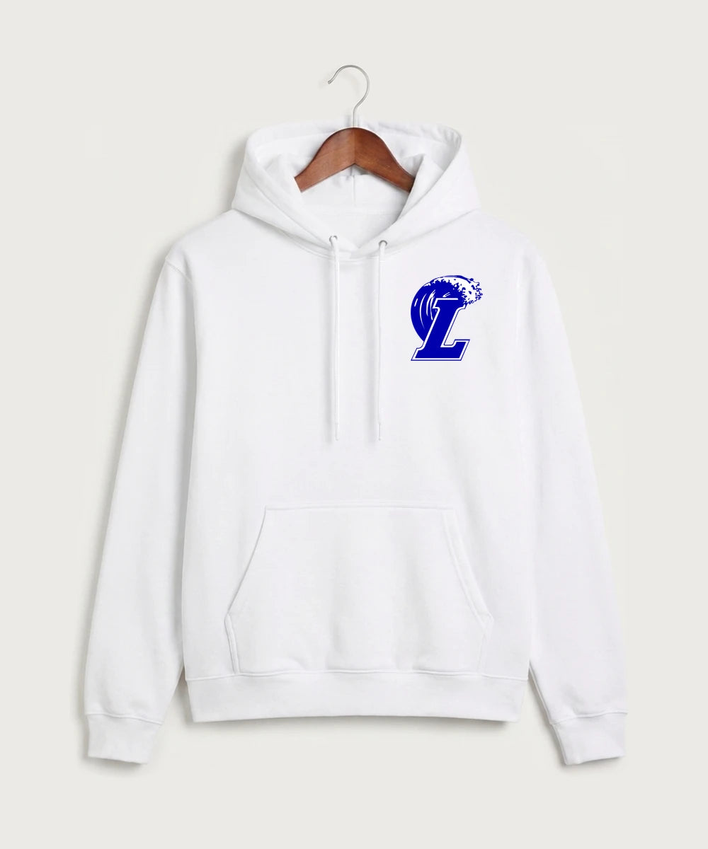 Lakeview High School Football (Boys) - White Hoodie Value