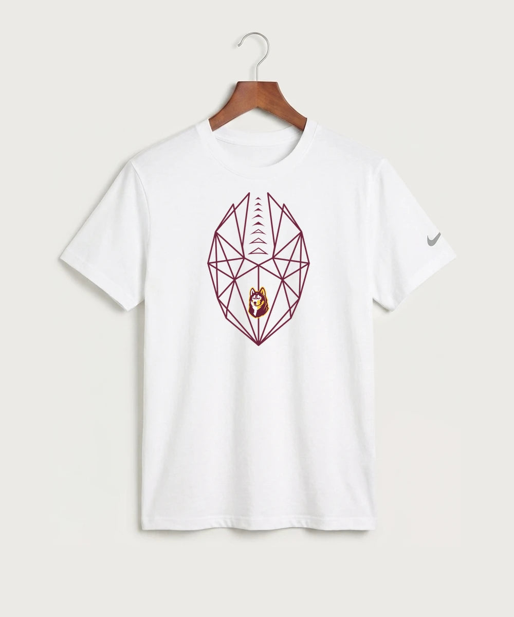 Pillager High School Football (Boys) - White Nike Swoosh Sleeve rLegend Tee NKDX8730