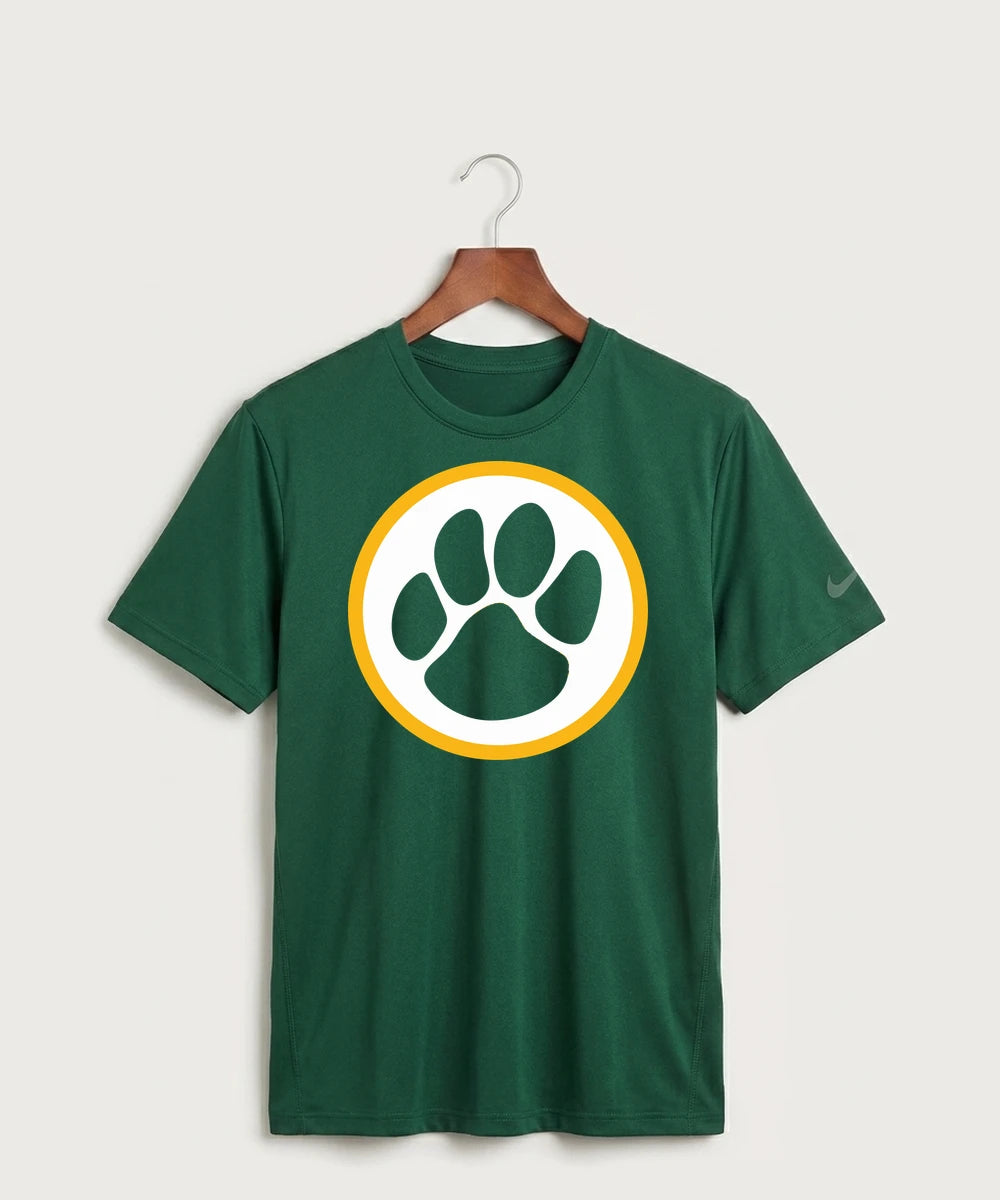 Ashwaubenon High School Football (Boys) (Sandbox) - Gorge Green Nike Swoosh Sleeve rLegend Tee NKDX8730