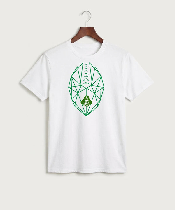 Verndale High School Football (Boys) - White Port & Co Core Cotton Tee. PC54