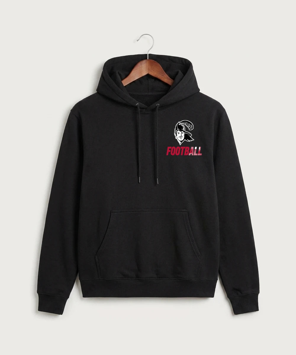 Border West Football (Boys) - Black Hoodie Value