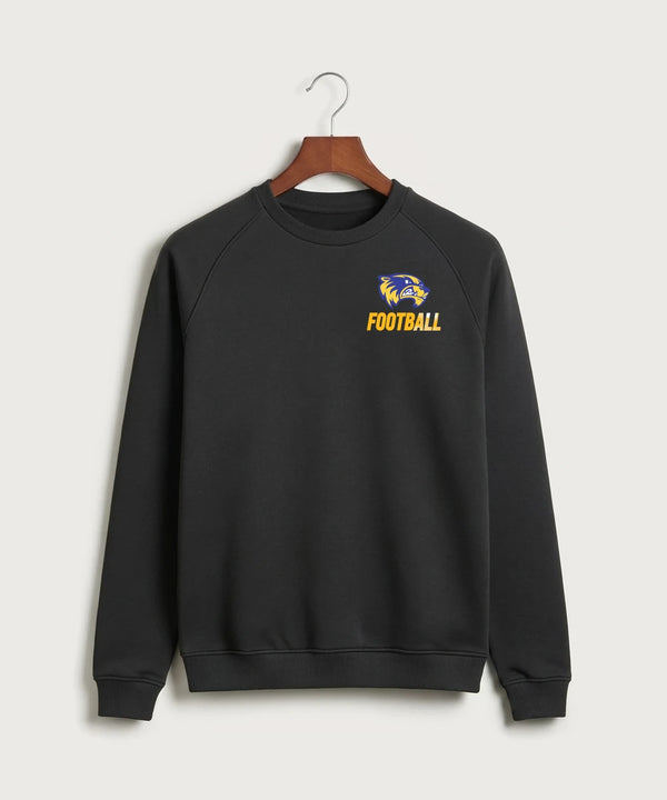 Wadena Deer Creek High School Football (Boys) - Black Crewneck