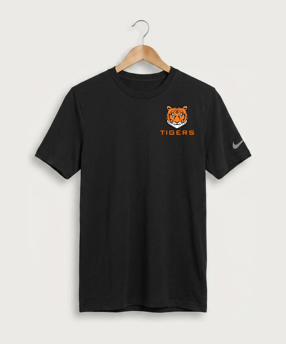 Princeton High School Football (Boys) - Black Nike Swoosh Sleeve rLegend Tee NKDX8730