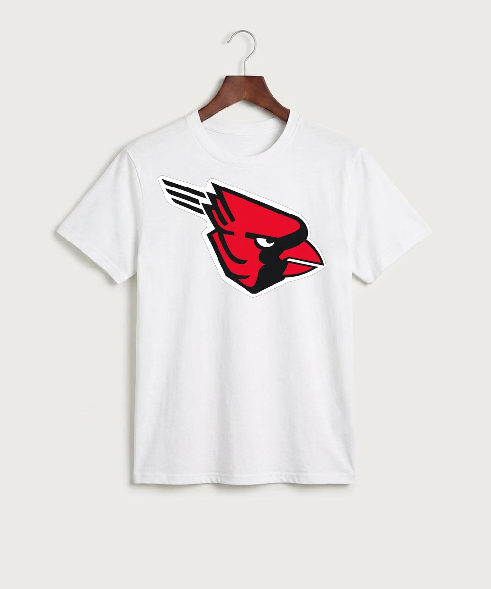 GF E2E Test 02 Track and Field - White Port & Co Core Cotton Tee. PC54