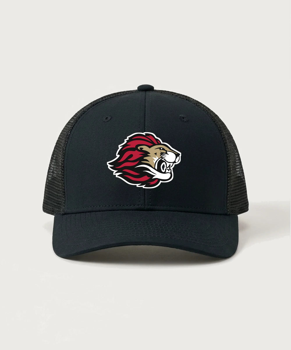 Spring Grove High School Football (Boys) - Black/ Black Sport-Tek Club Trucker Cap STC46