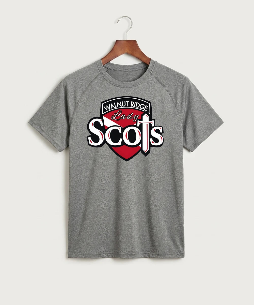 Walnut Ridge High School Basketball Team Store - Gray Tee