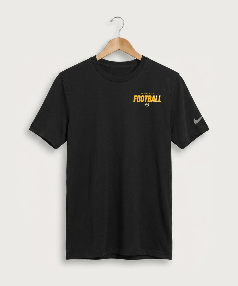 Ashwaubenon High School Football (Boys) (Sandbox) - Black Nike Swoosh Sleeve rLegend Tee NKDX8730