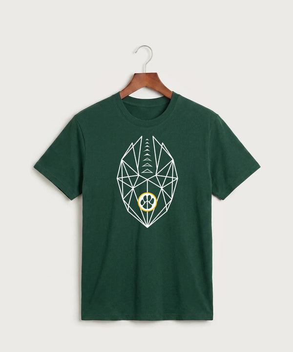 Ashwaubenon High School Football (Boys) (Sandbox) - Dark Green Port & Co Core Cotton Tee. PC54