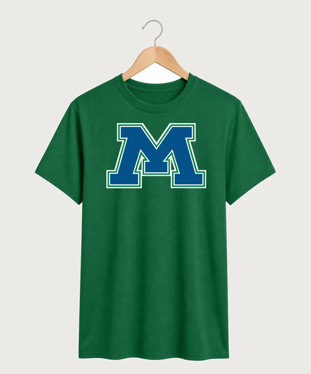 Minnewaska Area High School Football (Boys) - Athletic Kelly Port & Co Core Cotton Tee. PC54