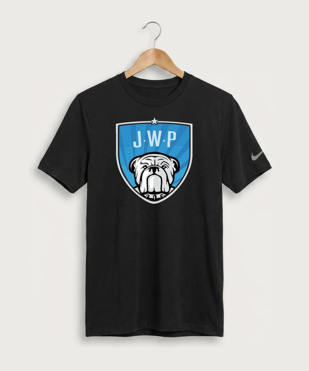 Janesville Waldorf Pemberton Football (Boys) - Black Nike Swoosh Sleeve rLegend Tee NKDX8730
