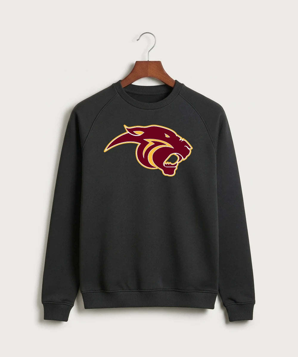 Pine Island High School Football (Boys) - Black Crewneck