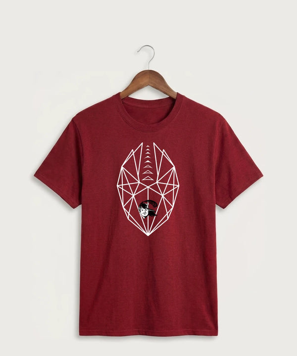 Border West Football (Boys) - Cardinal Port & Co Core Cotton Tee. PC54