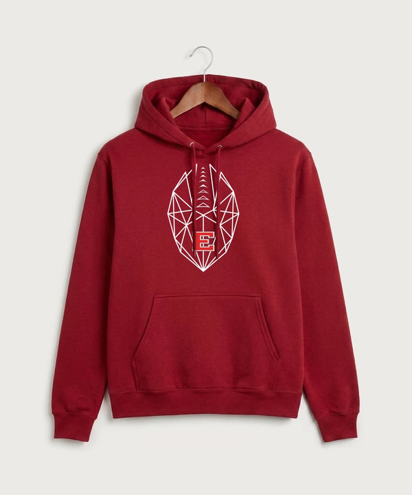 Duluth East High School Football (Boys) - Cardinal Hoodie Value