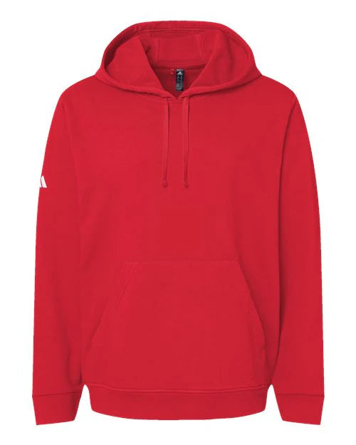 Ashwaubenon High School Football (Boys) - Red Unisex Fleece Hooded Sweatshirt (model)