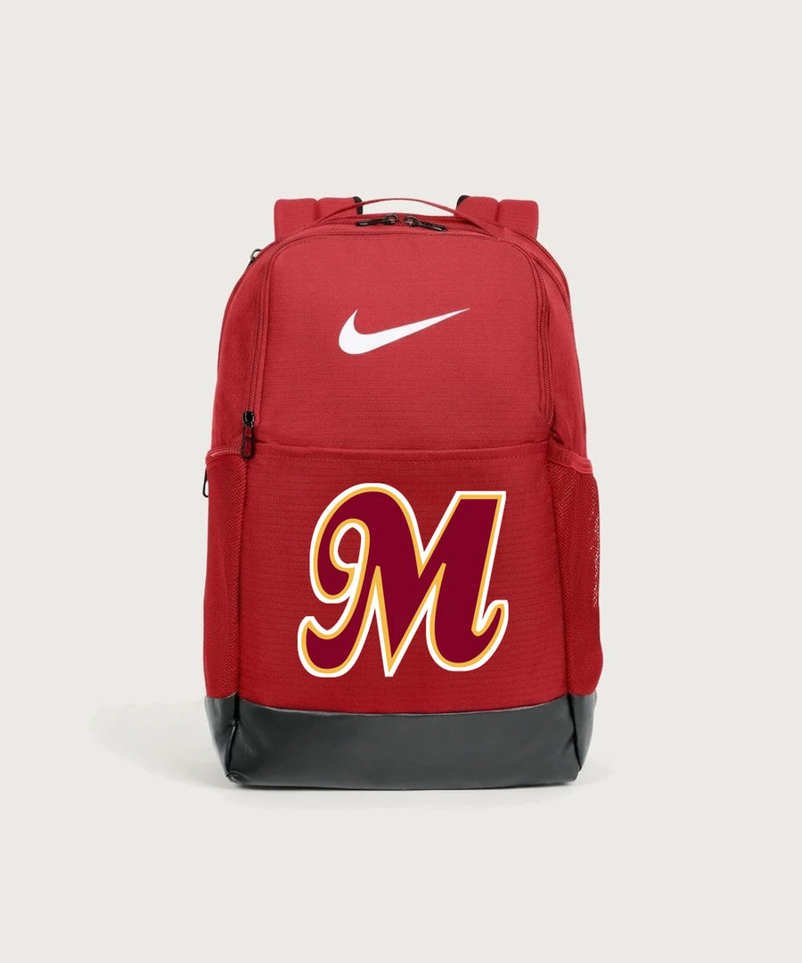 MAYBA Baseball Team Store - University Red Nike Brasilia Medium Backpack NKDH7709