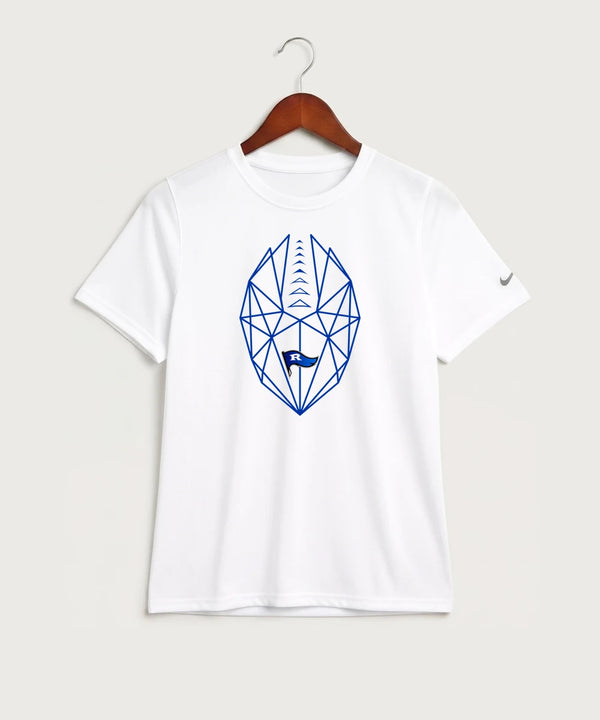 Red Lake County Central Football (Boys) - White Nike Youth Swoosh Sleeve rLegend Tee NKDX8787