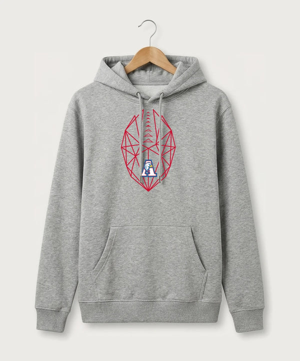 Apollo High School Football (Boys) - Heather Grey Hoodie Value