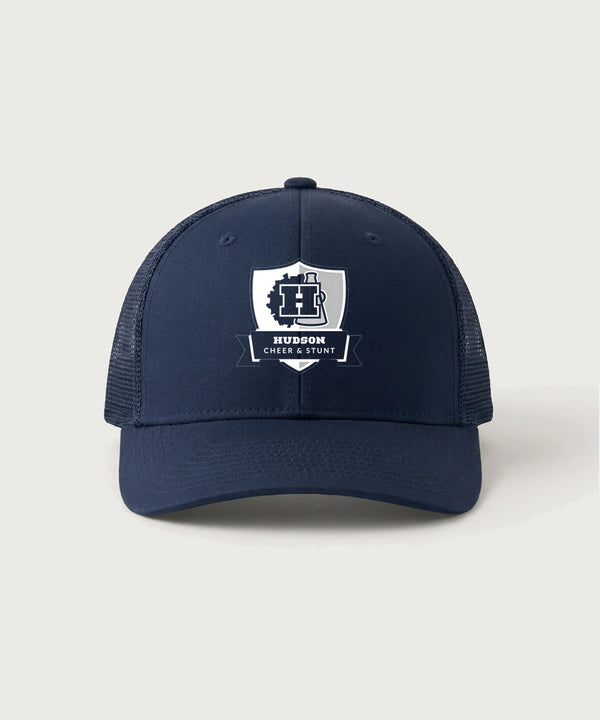 Hudson Cheer & Stunt - True Navy/ True Navy Sport-Tek Club Trucker Cap STC46