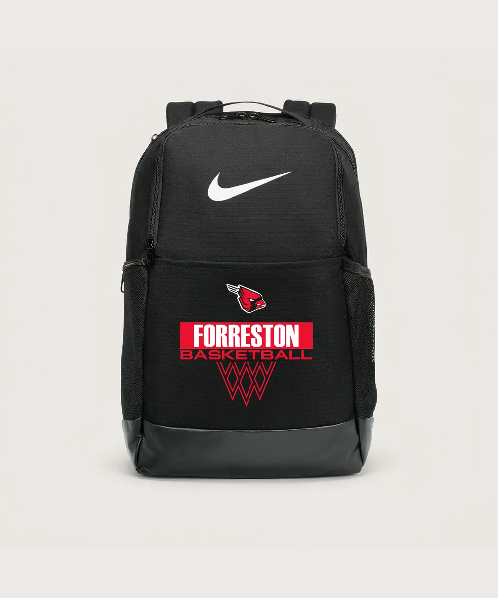 Forreston Basketball - Black Nike Brasilia Medium Backpack NKDH7709