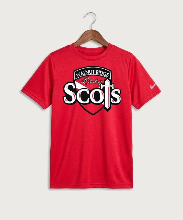 Walnut Ridge High School Basketball Team Store - University Red Nike Youth Swoosh Sleeve rLegend Tee NKDX8787