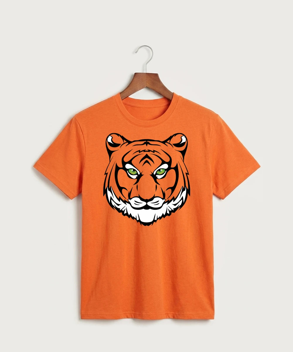Princeton High School Football (Boys) - S. Orange Port & Co Core Cotton Tee. PC54