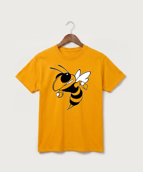 Perham High School Football (Boys) - Gold Port & Co Core Cotton Tee. PC54