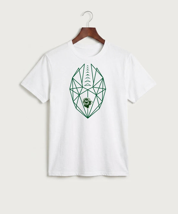 Roseau High School Football (Boys) - White Port & Co Core Cotton Tee. PC54