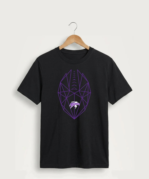 Polk County West Football (Boys) - Jet Black Port & Co Core Cotton Tee. PC54