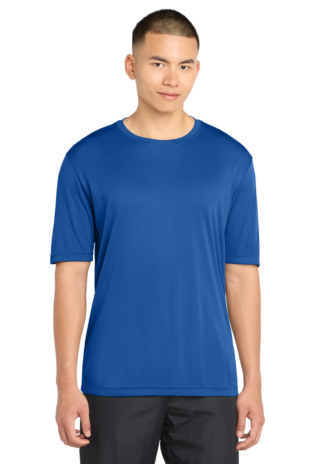 Ashwaubenon High School Football (Boys) - True Royal Sport-Tek PosiCharge Competitor Tee. ST350 (model)