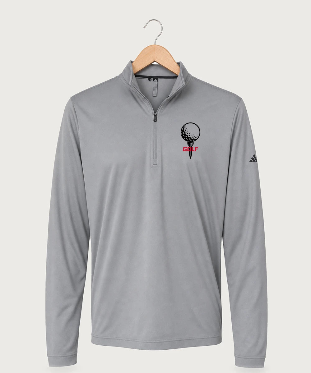 GF E2E Test 06 Girls Golf - Grey Three Men's Ultimate365 Lightweight Quarter-Zip Pullover