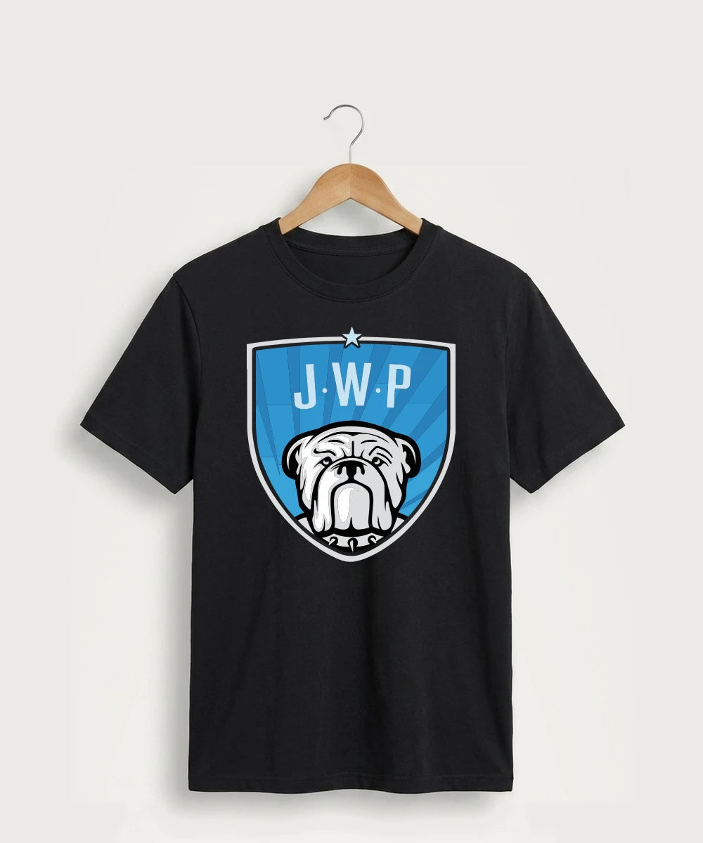 Janesville Waldorf Pemberton Volleyball (Girls) - Jet Black Port & Co Core Cotton Tee. PC54