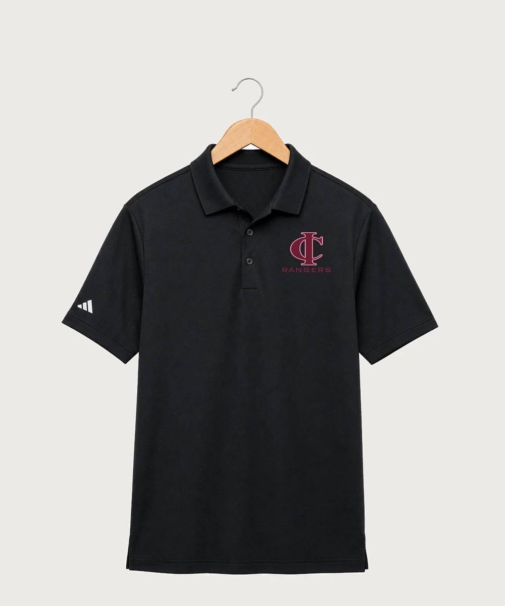 Crosby Ironton High School Football (Boys) - Black Polo