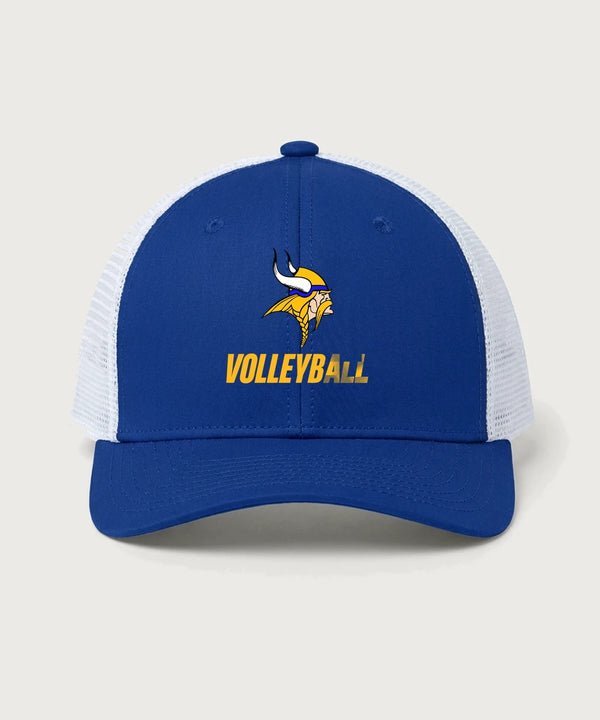 Hayfield High School Volleyball (Girls) - True Royal/ White Sport-Tek Club Trucker Cap STC46