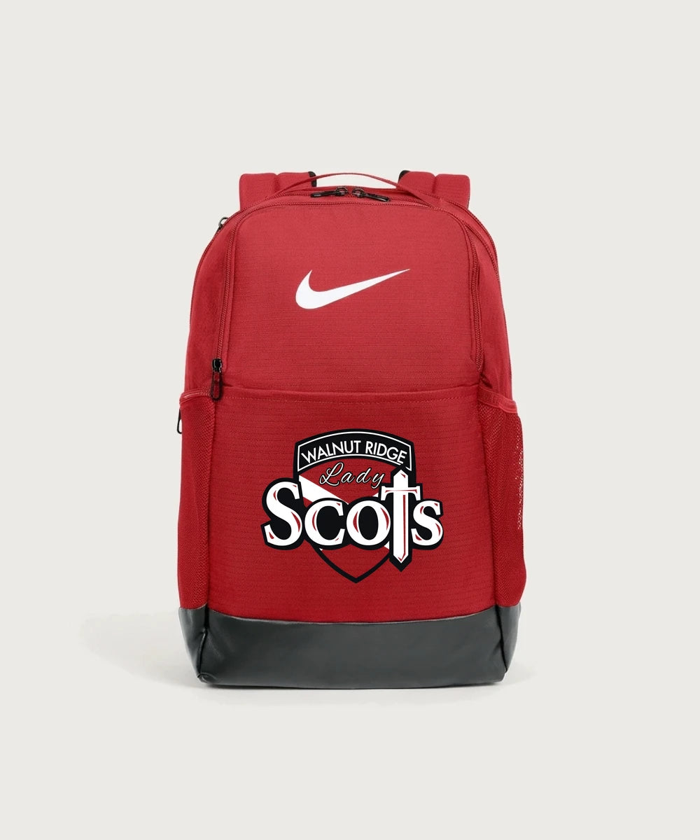 Walnut Ridge High School Basketball Team Store - University Red Nike Brasilia Medium Backpack NKDH7709
