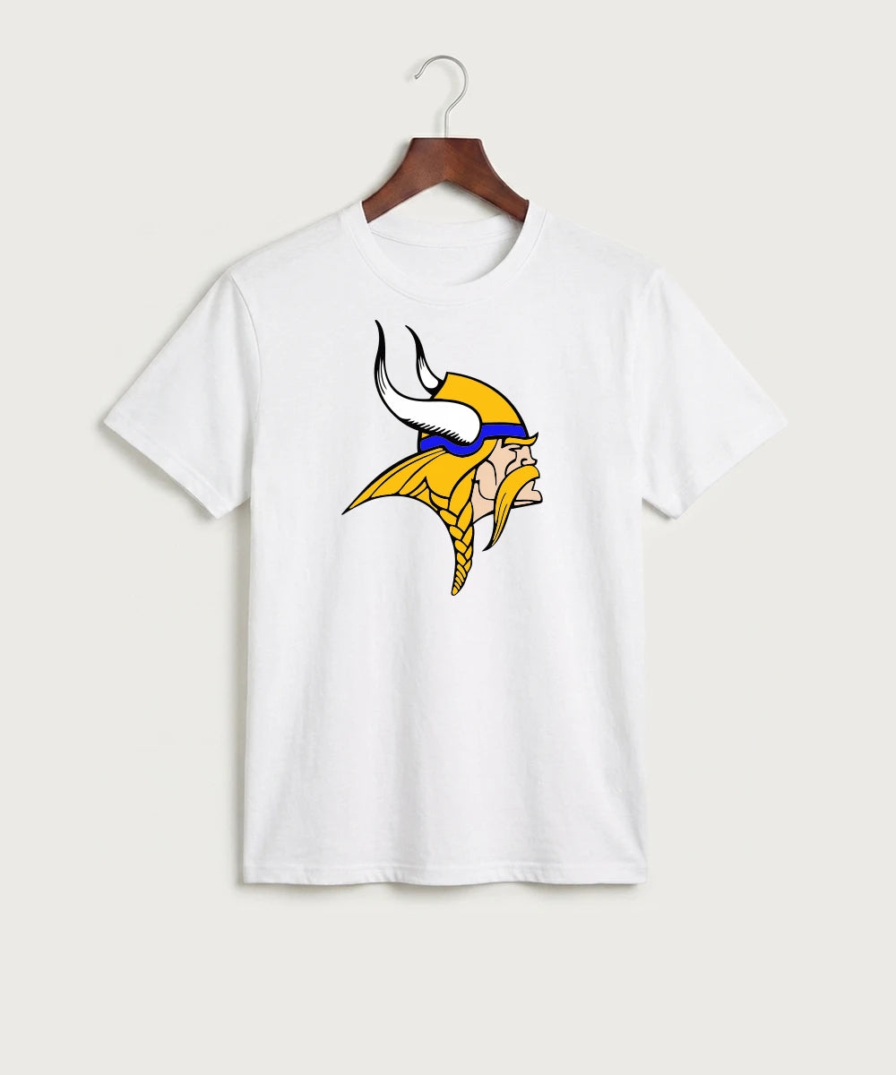 Hayfield High School Volleyball (Girls) - White Port & Co Core Cotton Tee. PC54