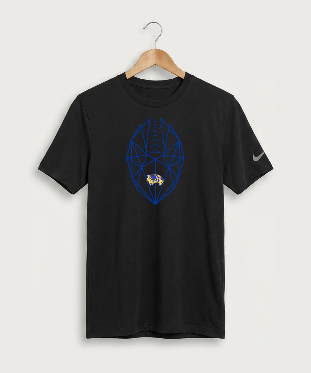 Wadena Deer Creek High School Football (Boys) - Black Nike Swoosh Sleeve rLegend Tee NKDX8730