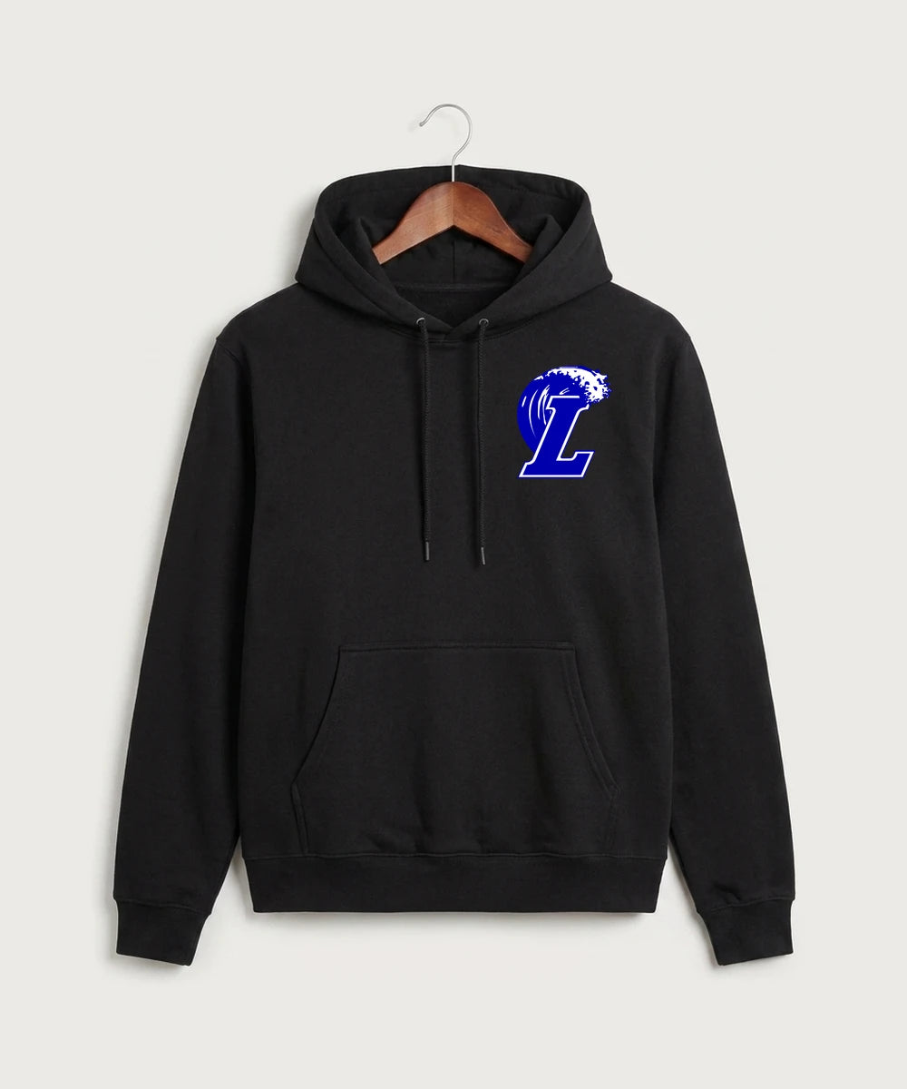 Lakeview High School Football (Boys) - Black Hoodie Value