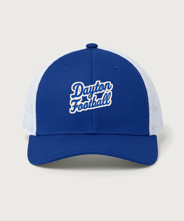 Jonathan Dayton High School Football Team Store - True Royal/ White Sport-Tek Club Trucker Cap STC46