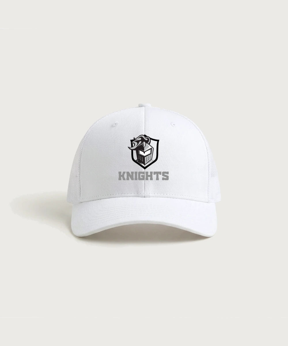 Kingsland High School Volleyball (Girls) - White/ White Sport-Tek Club Trucker Cap STC46
