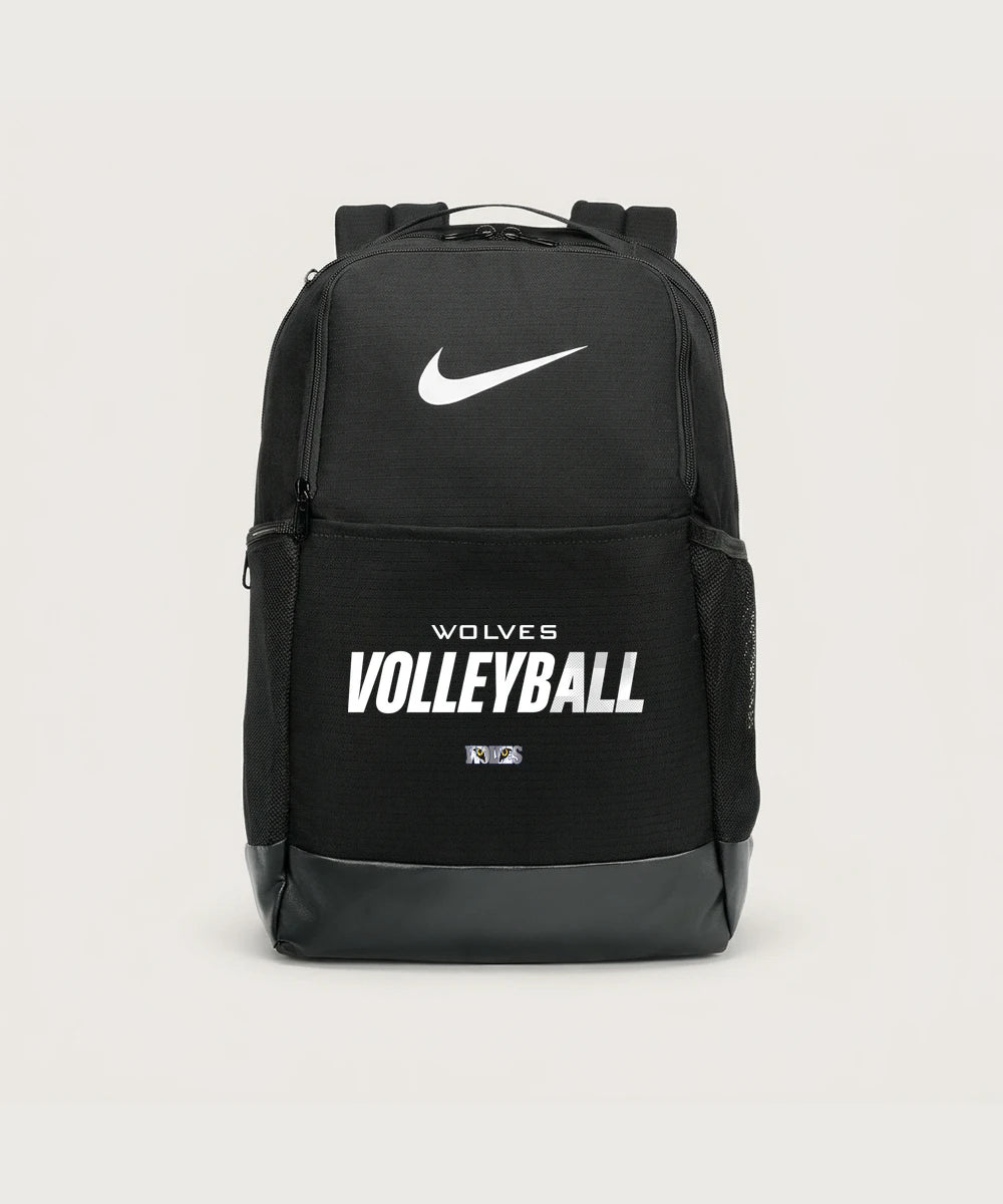 Walker Hackensack Akeley Volleyball (Girls) - Black Nike Brasilia Medium Backpack NKDH7709