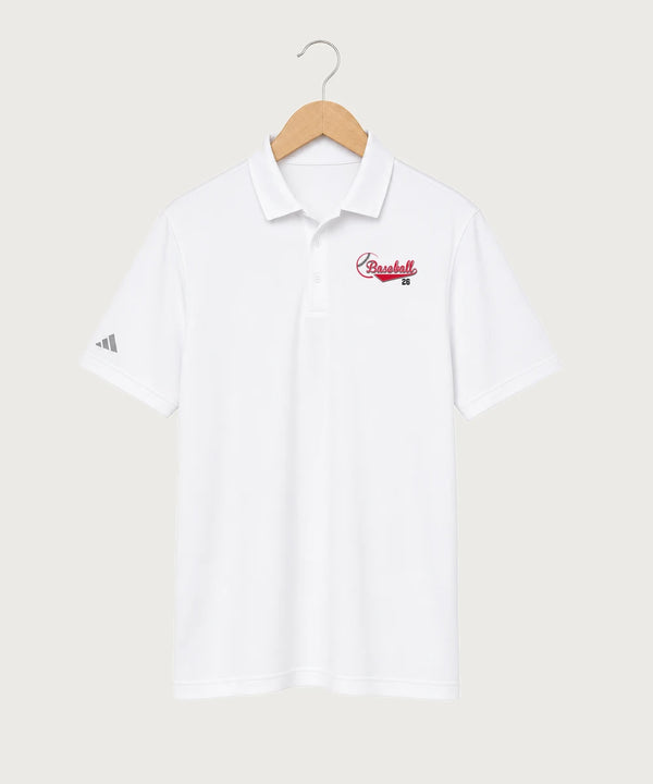 GF E2E Test 04 Baseball - White Polo
