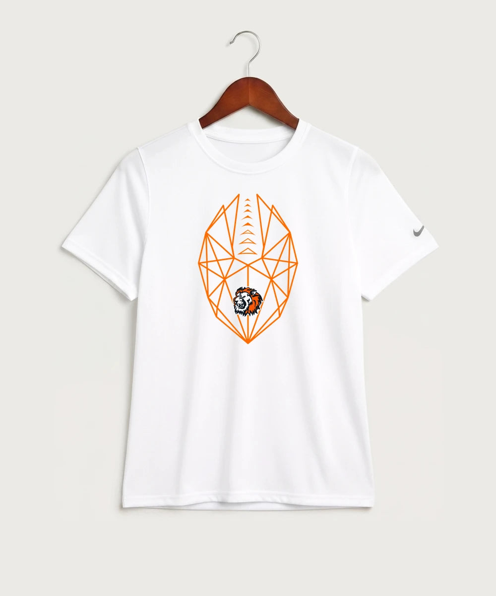 Ogilvie High School Football (Boys) - White Nike Youth Swoosh Sleeve rLegend Tee NKDX8787