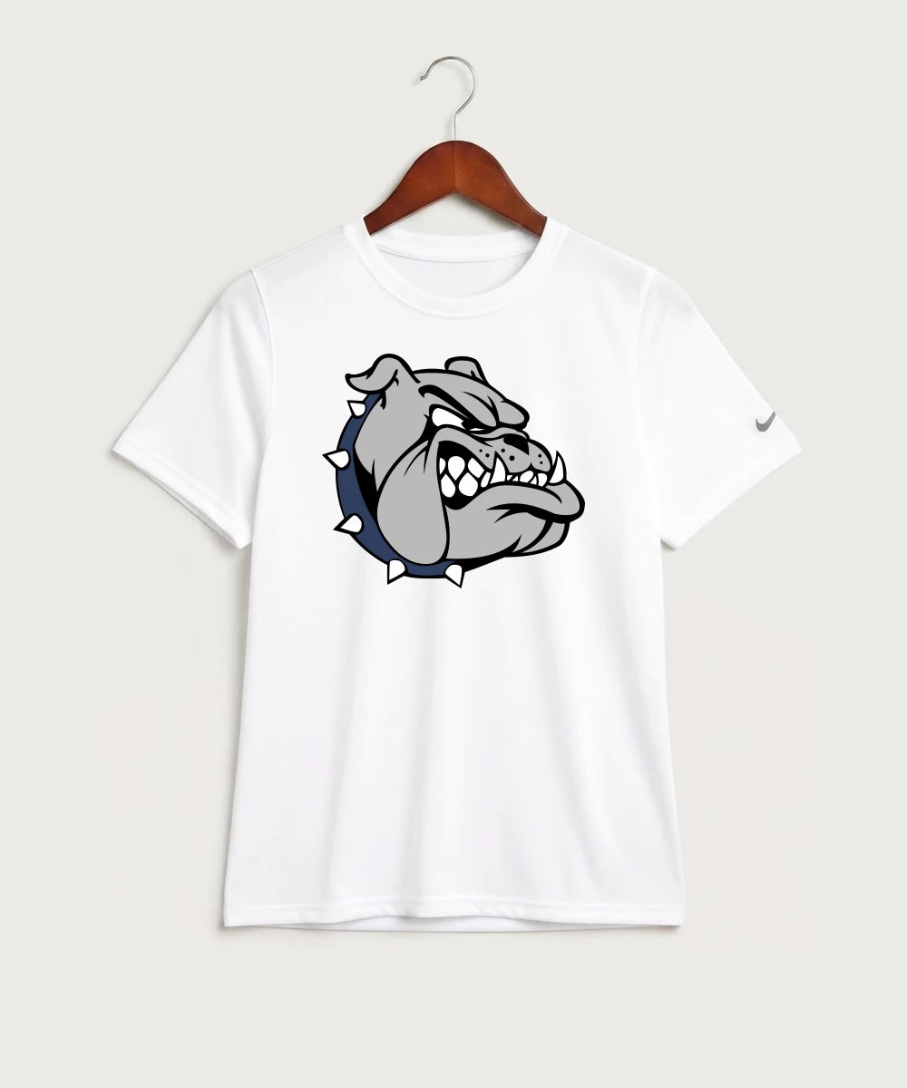 Sargent County High School Football (Boys) - White Nike Youth Swoosh Sleeve rLegend Tee NKDX8787