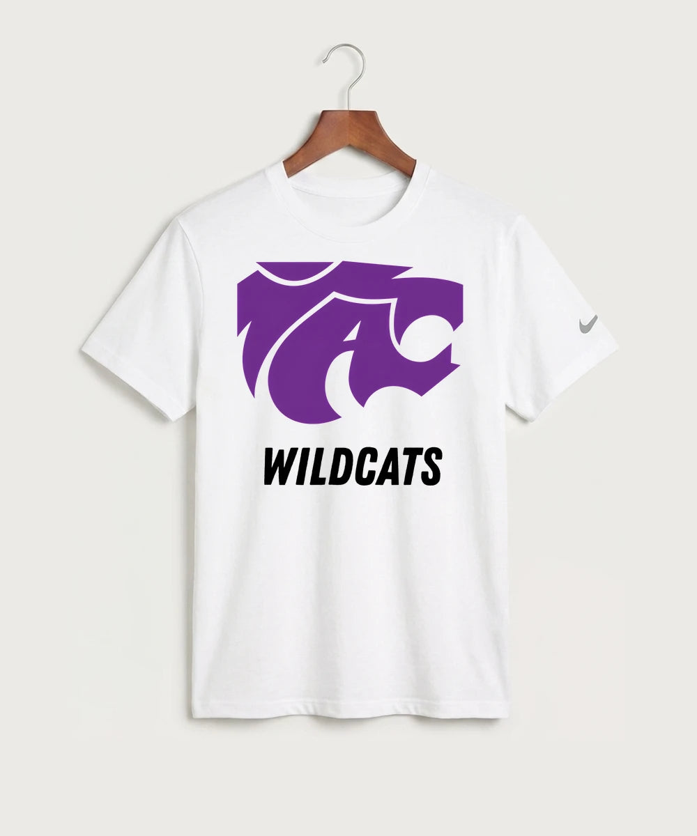 Axtell High School Basketball (Girls) Team Store - White Nike Swoosh Sleeve rLegend Tee NKDX8730