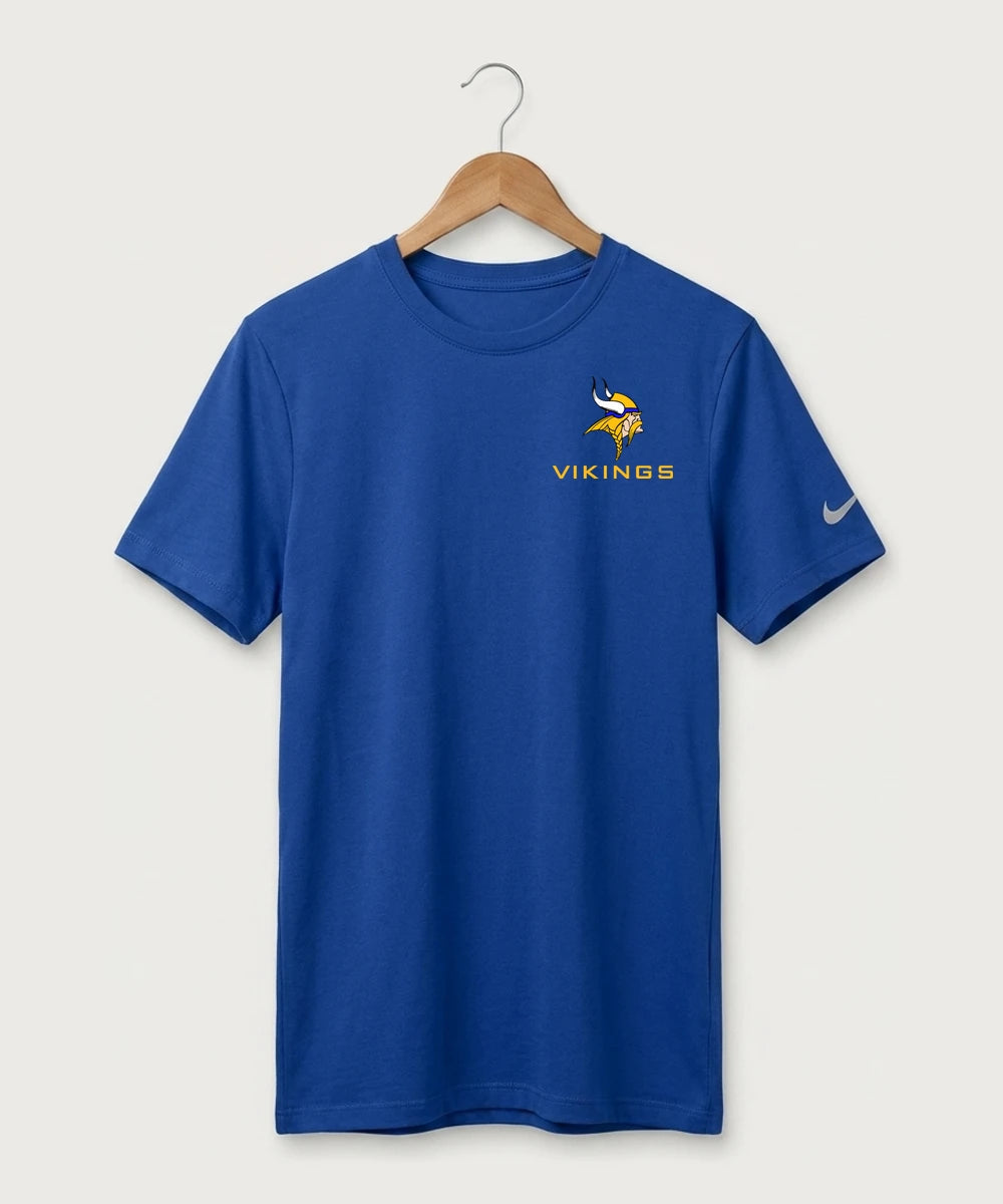 Hayfield High School Volleyball (Girls) - Game Royal Nike Swoosh Sleeve rLegend Tee NKDX8730