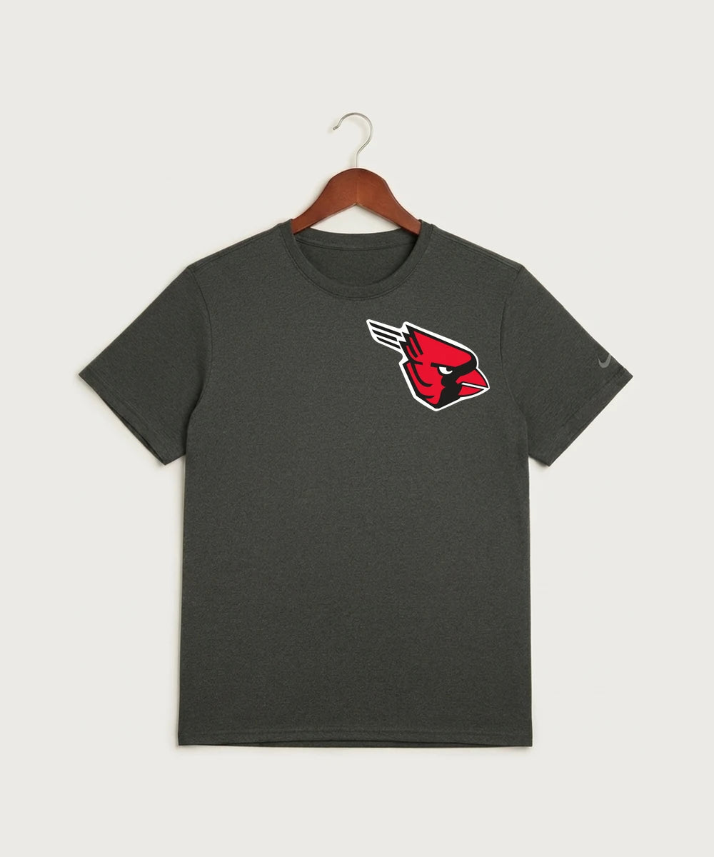Forreston Track and Field - Dark Smoke Heather Nike Swoosh Sleeve rLegend Tee NKDX8730