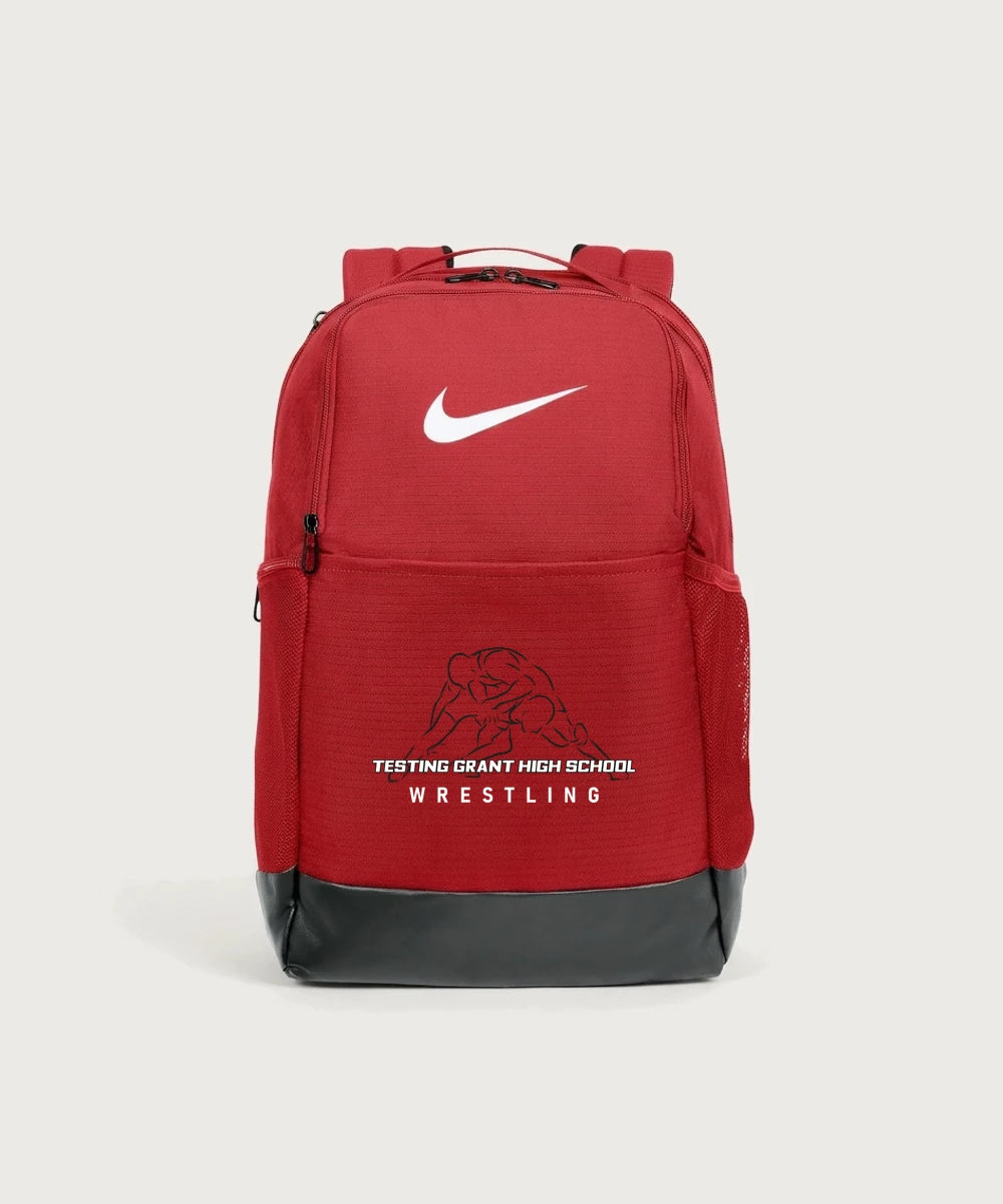 GF E2E Test 01 Wrestling - University Red Nike Brasilia Medium Backpack NKDH7709