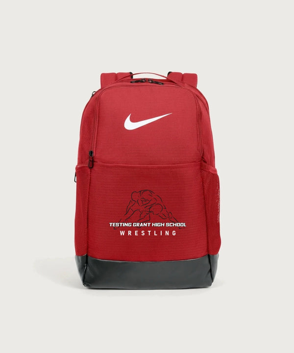 GF E2E Test 01 Wrestling - University Red Nike Brasilia Medium Backpack NKDH7709